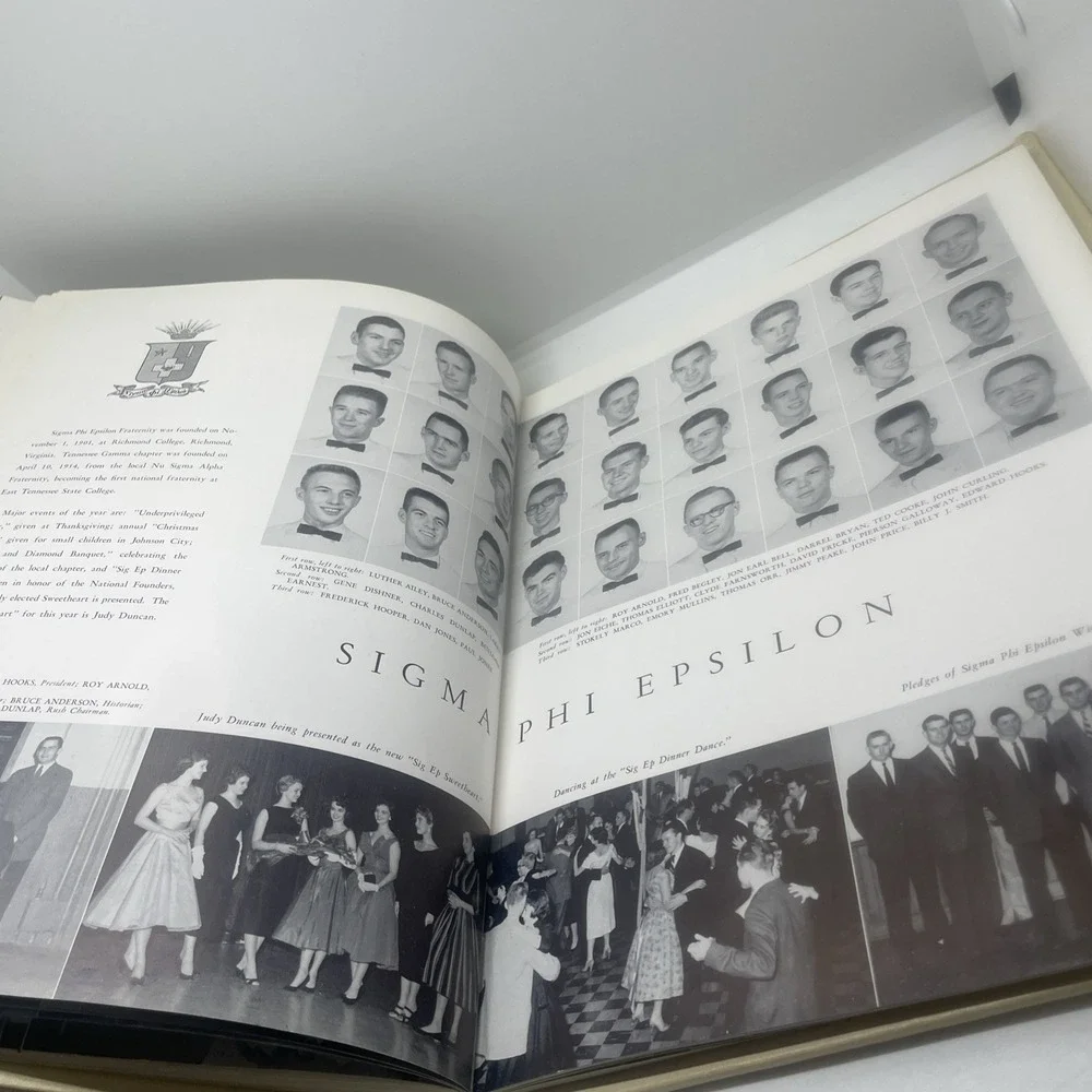 Yearbook Annual East Tennessee‎ State College Johnson City 1958 Buccaneer